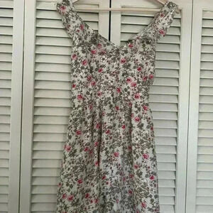 Forever 21 floral romper